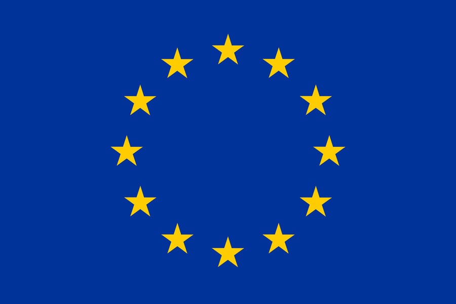 Flag of EU